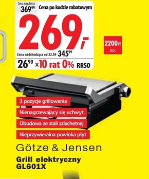 Grill elektryczny Götze & Jensen niska cena