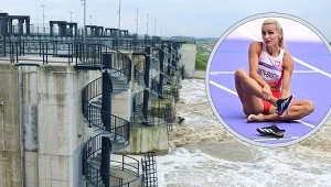 Zbiornik Racibórz Dolny spłaszczył falę powodziową. W ramce Justyna Święty-Ersetic