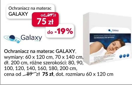 Ochraniacz na materac Galaxy