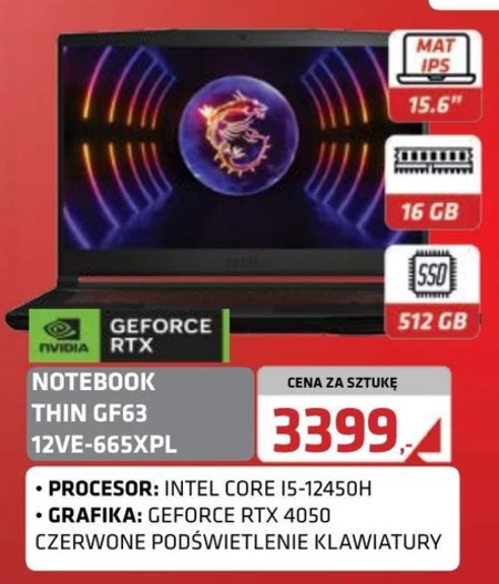 Notebook MSI