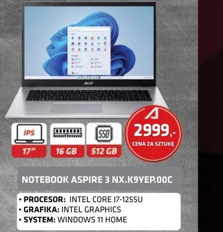 Блокнот Acer