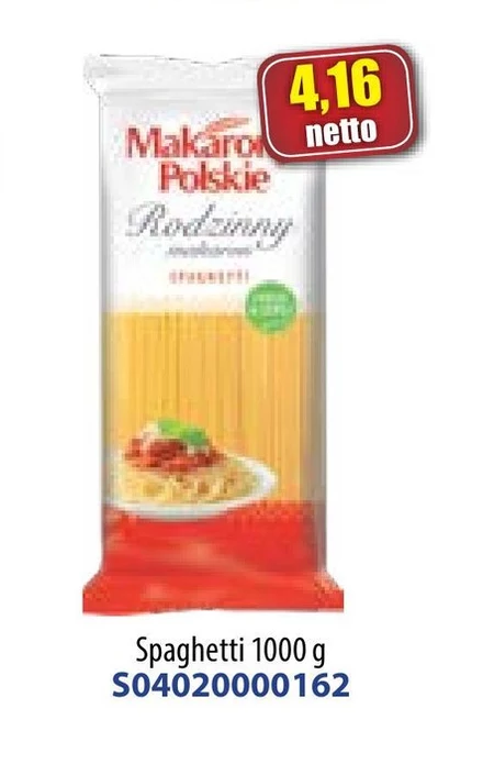 Spaghetti Makarony Polskie