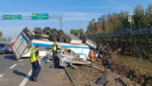 S7. Wypadek na trasie między Nidzica a Olsztynkiem