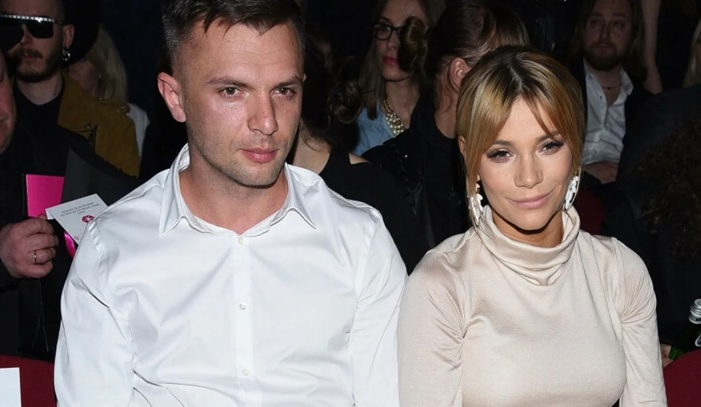 Maja Bohosiewicz z mężem