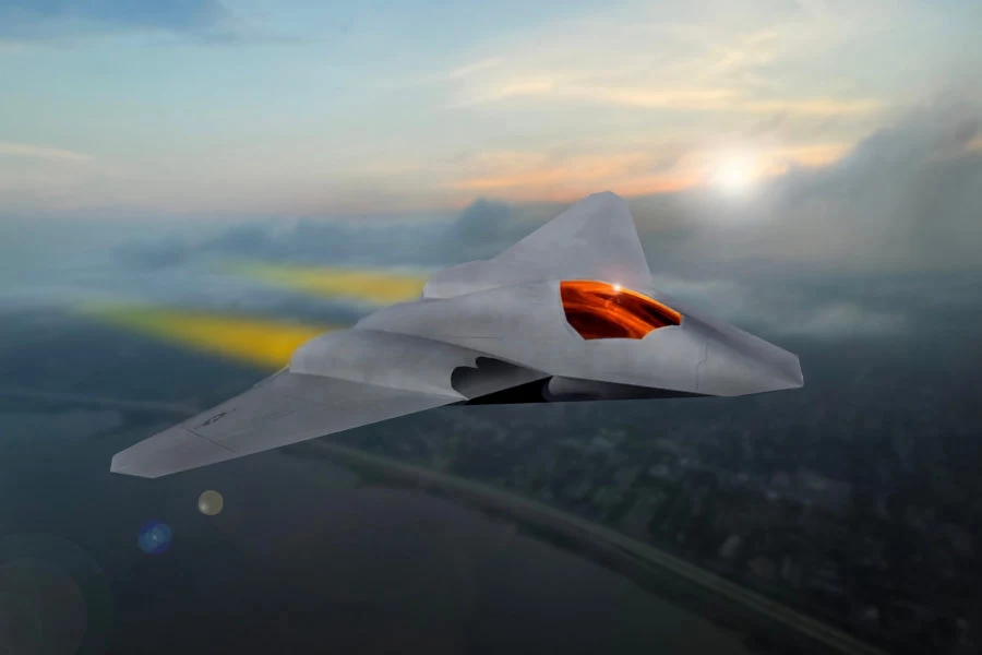 Samolot bojowy opracowywany w ramach programu Next-Generation Air Dominance fighter amerykańskich sił powietrznych jest specjalnie projektowany do współpracy z bezzałogowcami 