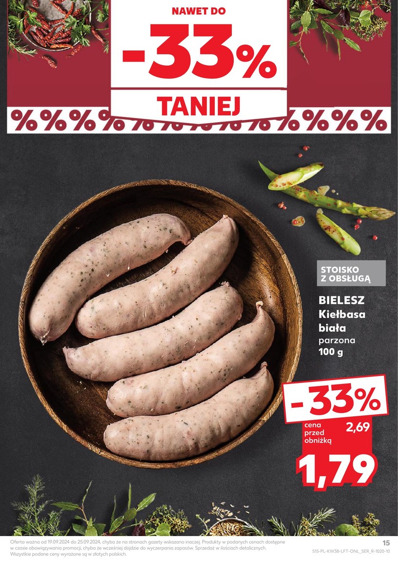 Gazetka: U nas zawsze najlepszy wybór - Kaufland - strona 15