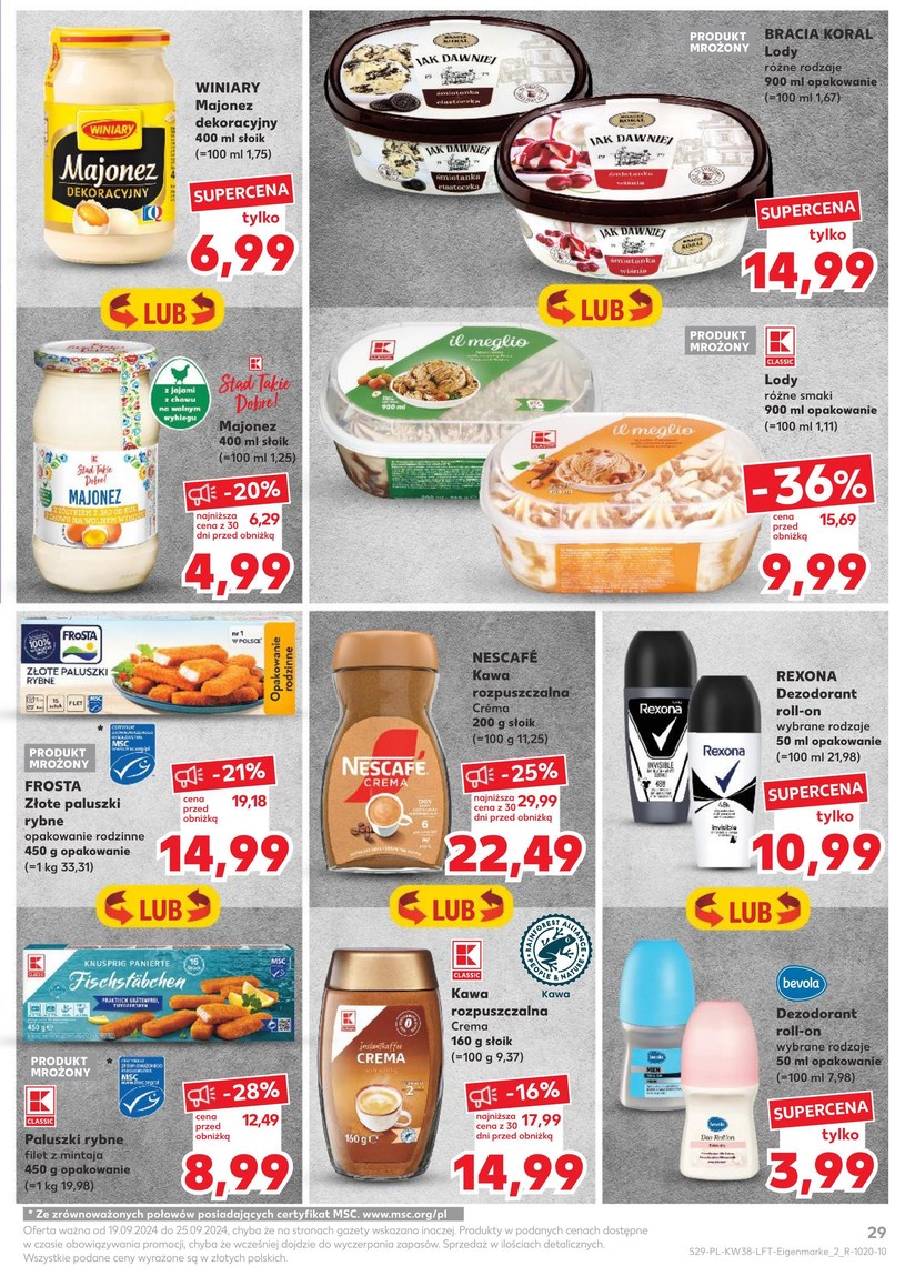 Gazetka: U nas zawsze najlepszy wybór - Kaufland - strona 29