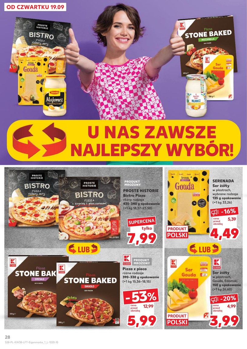 Gazetka: U nas zawsze najlepszy wybór - Kaufland - strona 28