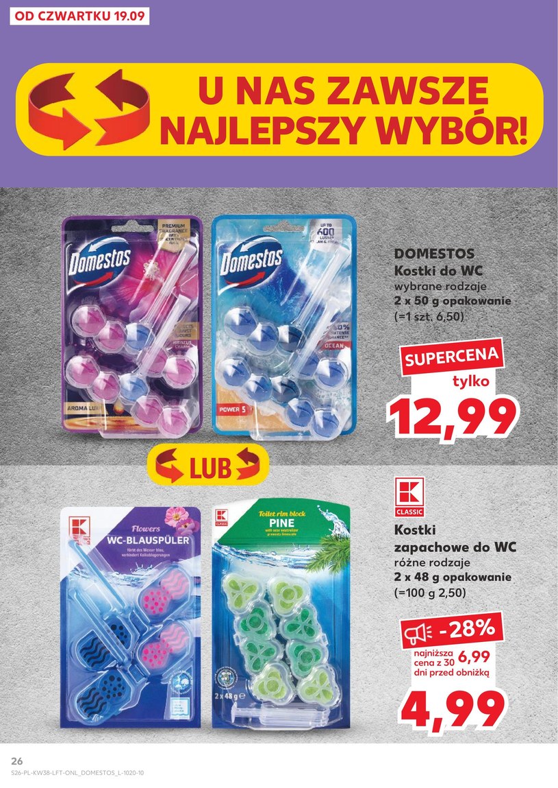 Gazetka: U nas zawsze najlepszy wybór - Kaufland - strona 26