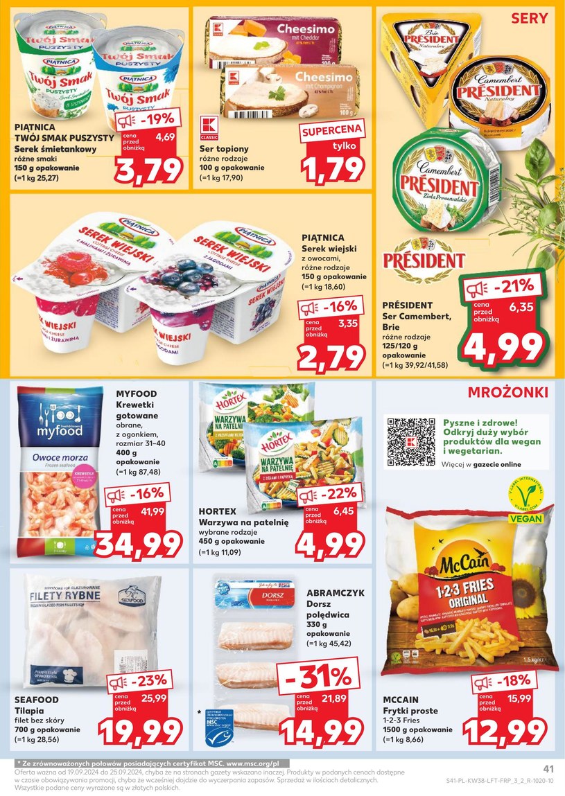 Gazetka: U nas zawsze najlepszy wybór - Kaufland - strona 41