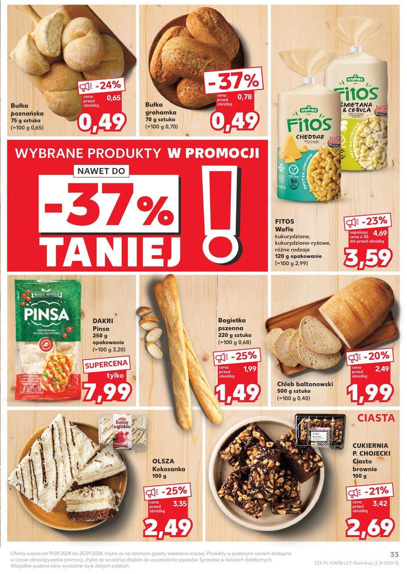 Gazetka: U nas zawsze najlepszy wybór - Kaufland - strona 33