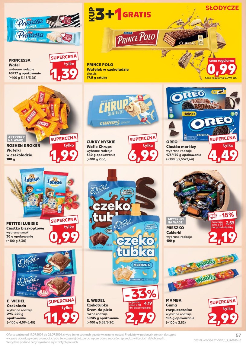 Gazetka: U nas zawsze najlepszy wybór - Kaufland - strona 57