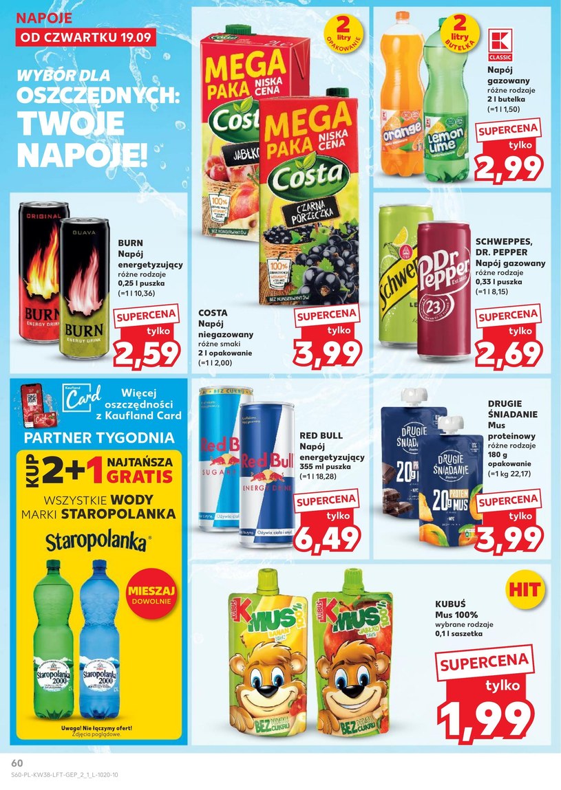 Gazetka: U nas zawsze najlepszy wybór - Kaufland - strona 60