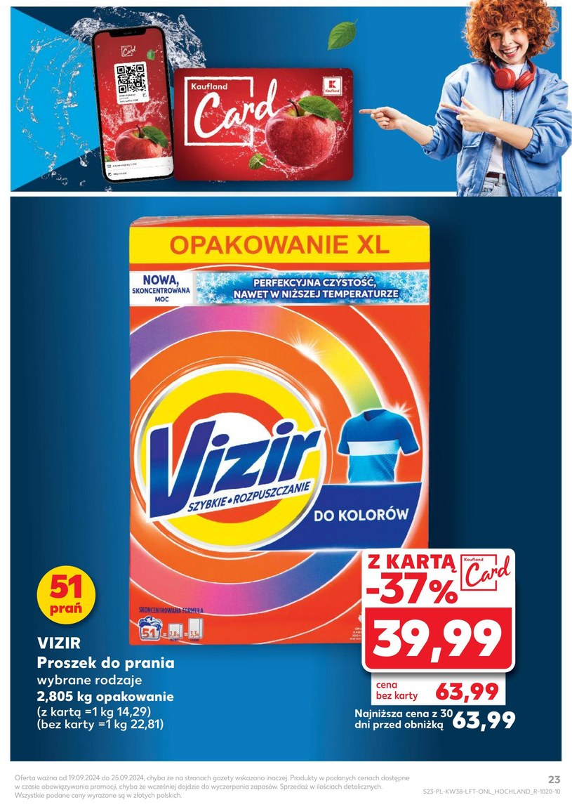 Gazetka: Jesienne smaki w super cenach - Kaufland - strona 23