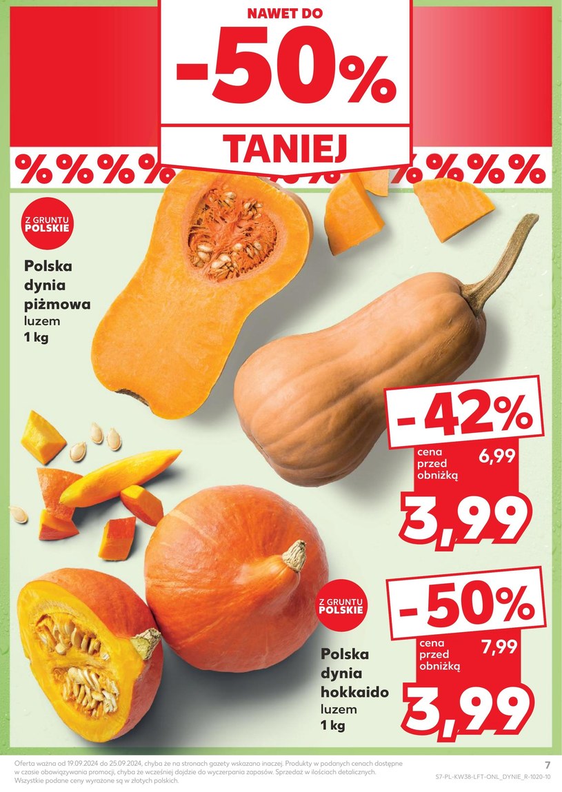 Gazetka: Jesienne smaki w super cenach - Kaufland - strona 7