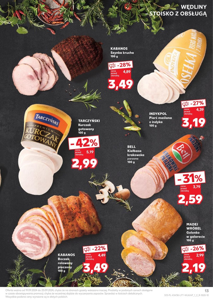 Gazetka: Jesienne smaki w super cenach - Kaufland - strona 13