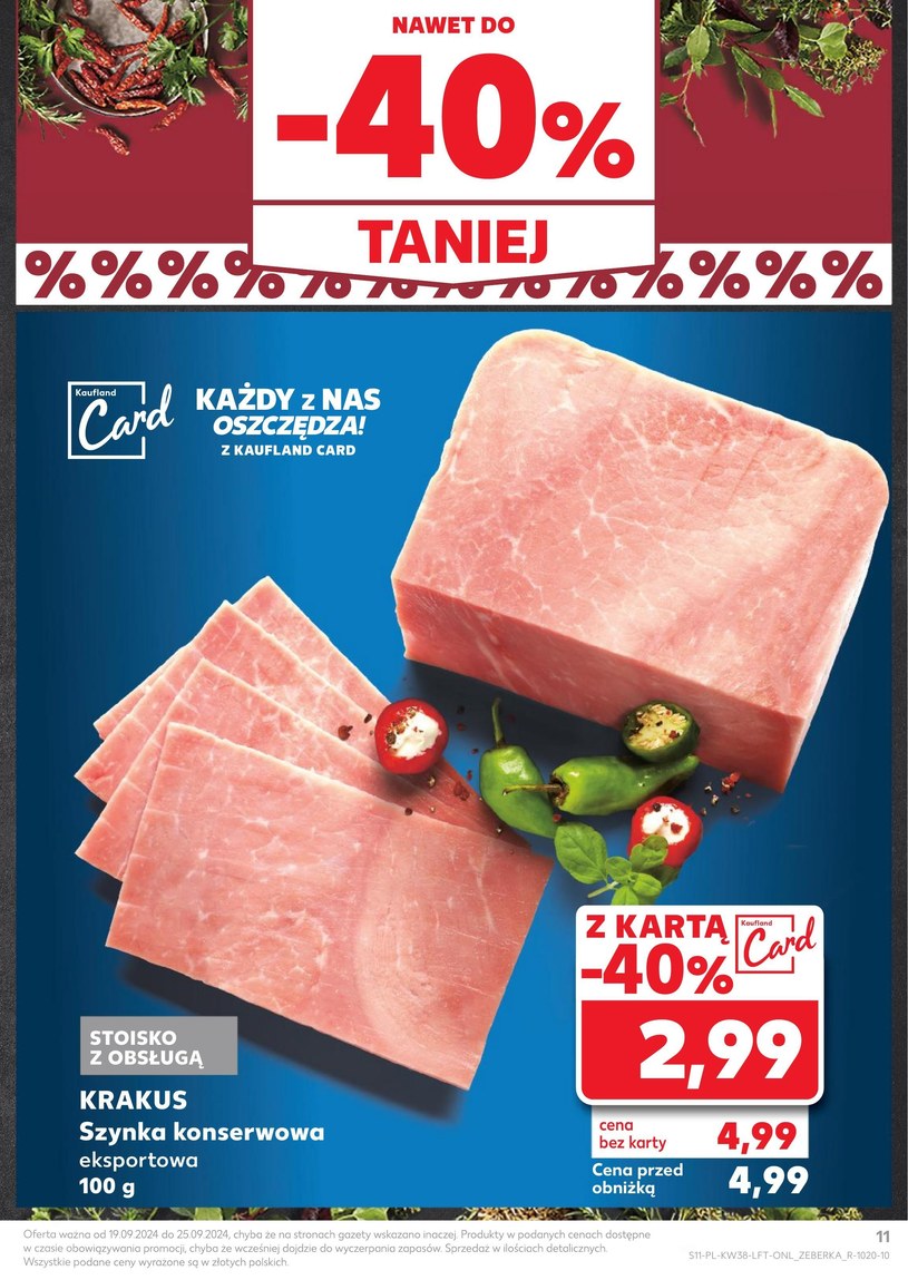 Gazetka: Jesienne smaki w super cenach - Kaufland - strona 11