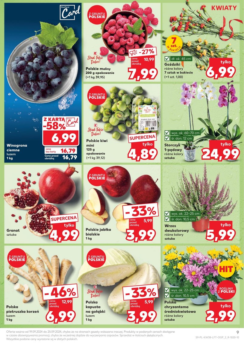 Gazetka: Jesienne smaki w super cenach - Kaufland - strona 9