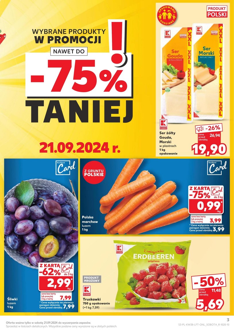 Gazetka: Jesienne smaki w super cenach - Kaufland - strona 3