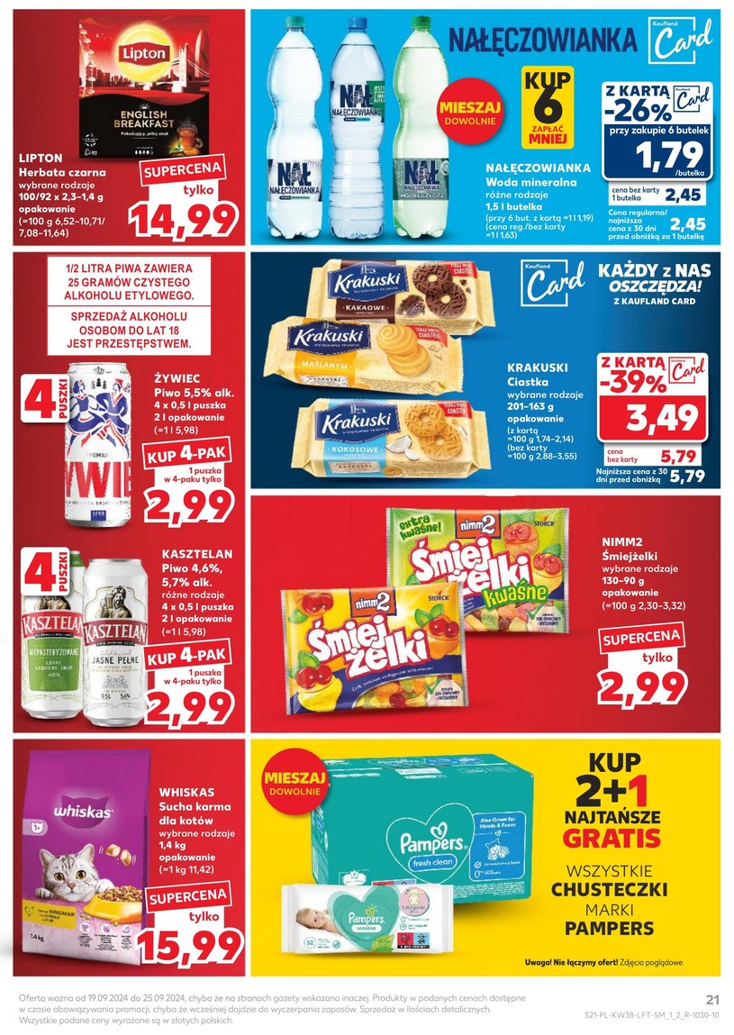 Gazetka: Jesienne smaki w super cenach - Kaufland - strona 21