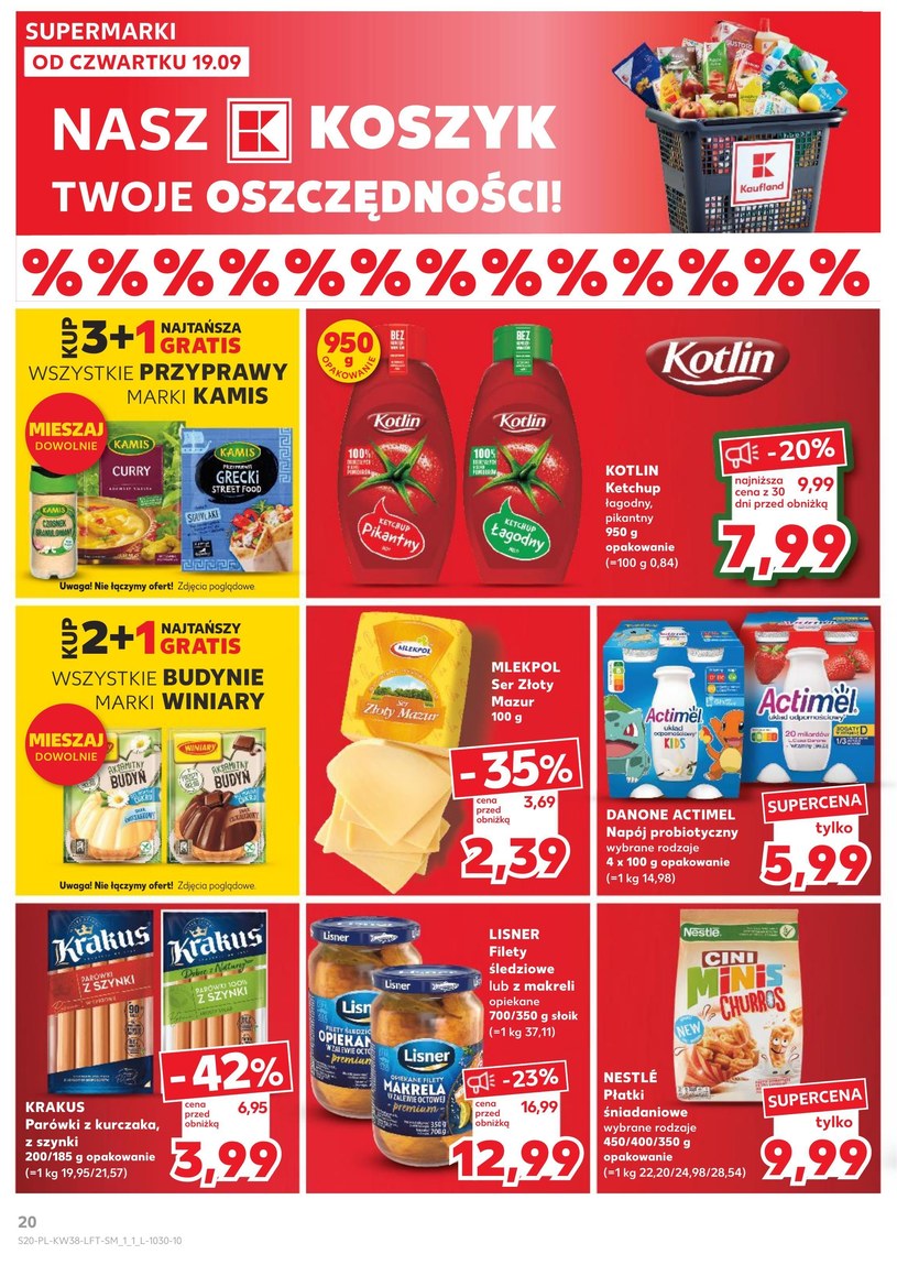 Gazetka: Jesienne smaki w super cenach - Kaufland - strona 20