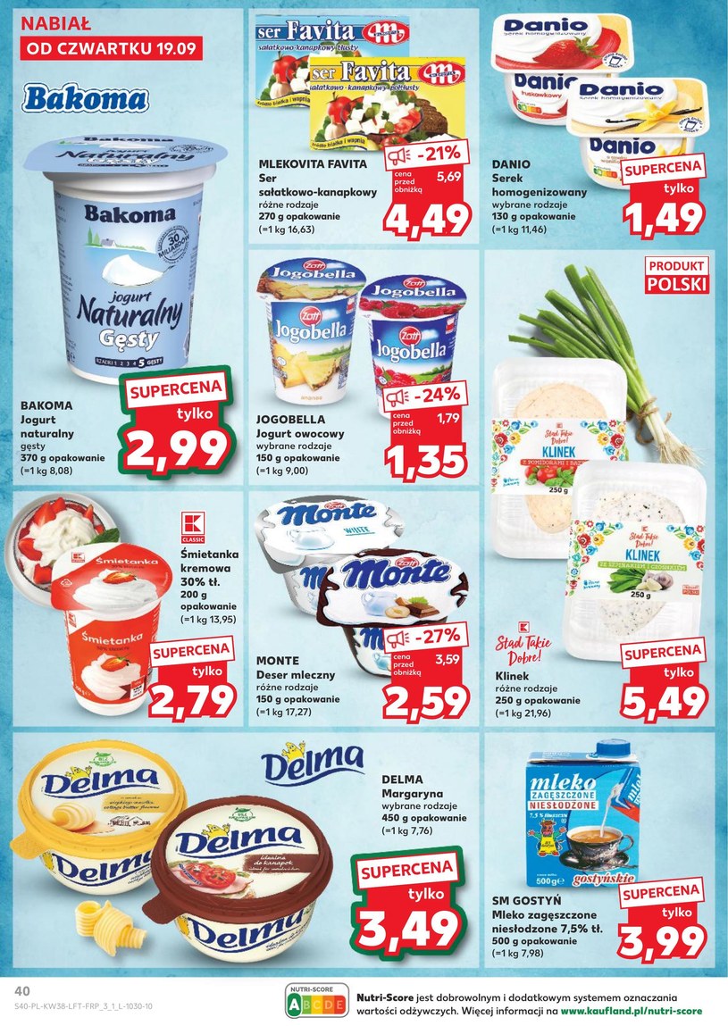 Gazetka: Jesienne smaki w super cenach - Kaufland - strona 40