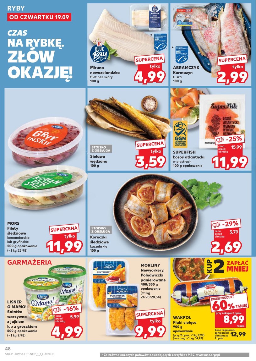 Gazetka: Jesienne smaki w super cenach - Kaufland - strona 48