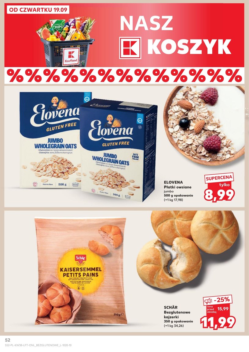 Gazetka: Jesienne smaki w super cenach - Kaufland - strona 52