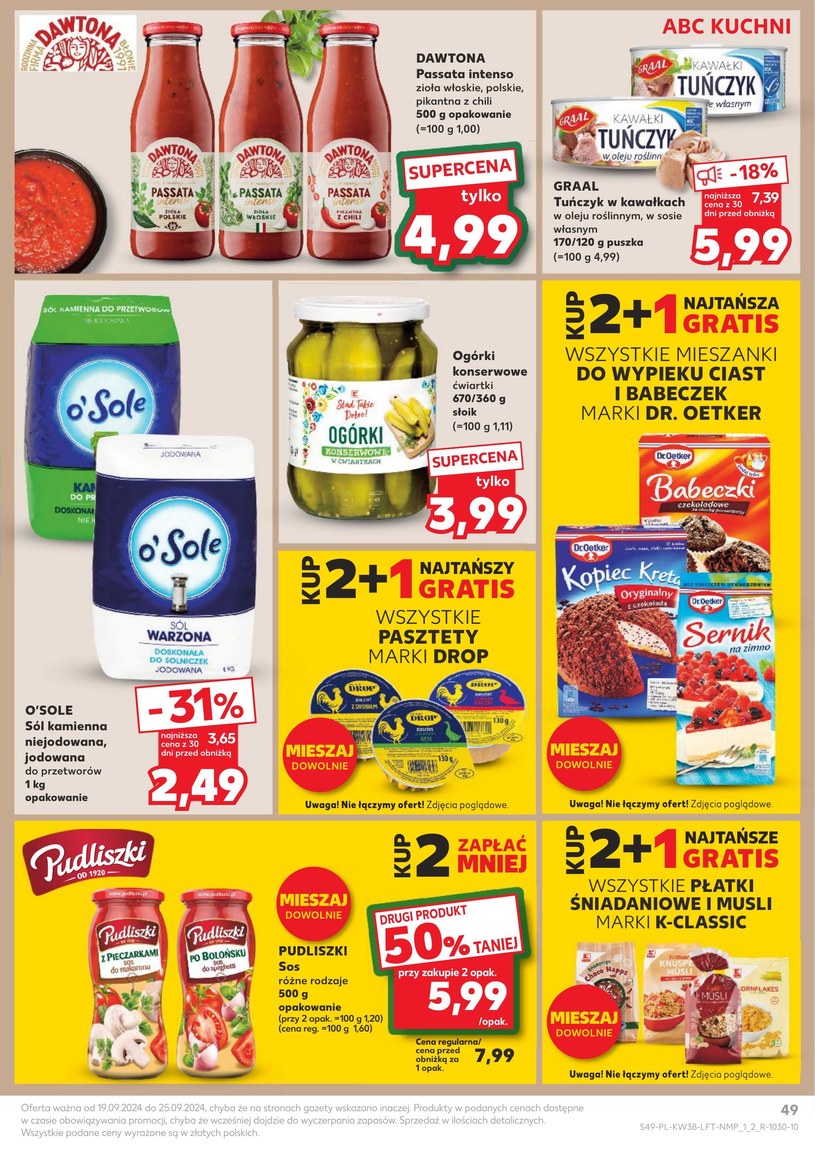 Gazetka: Jesienne smaki w super cenach - Kaufland - strona 49