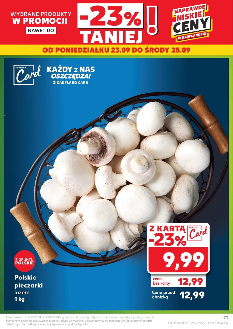 Gazetka: Jesienne smaki w super cenach - Kaufland - strona 73