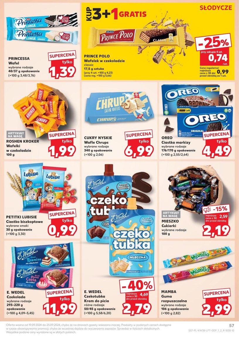 Gazetka: Ulubione marki w niższych cenach - Kaufland - strona 57