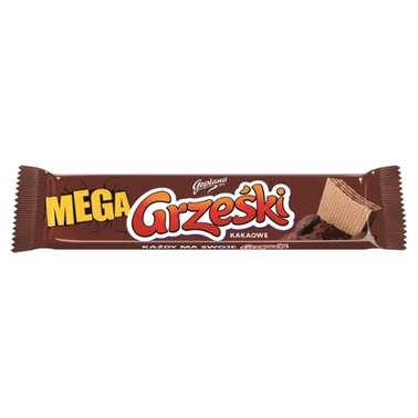 Grześki Mega Wafel przekładany kremem kakaowym 34 g - 0