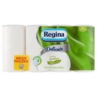 Regina Delicate Papier toaletowy odświeżający aloes 16 rolek