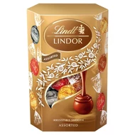 Lindt Lindor Praliny z czekolady mlecznej białej i gorzkiej 200 g