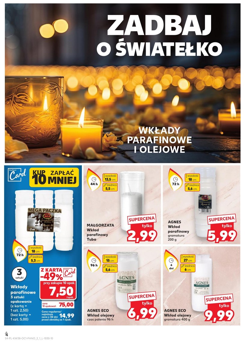 Gazetka: Pamiętaj, dbaj! - Kaufland - strona 4