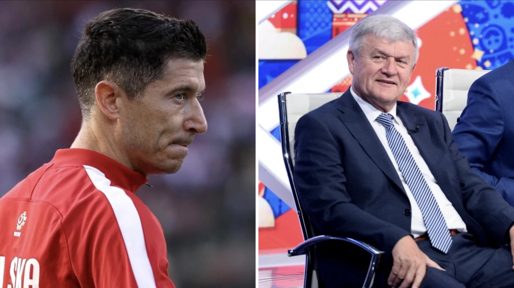 Robert Lewandowski, Włodzimierz Lubański Robert Lewandowski, Włodzimierz Lubański