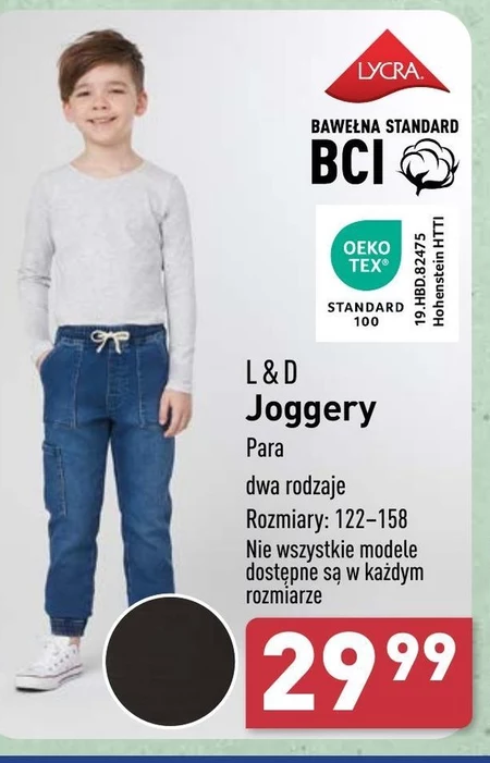 Joggery chłopięce L & D