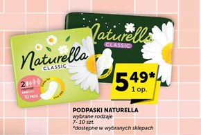 Naturella Ultra Normal Rozmiar 1 Podpaski ze skrzydełkami × 10 niska cena