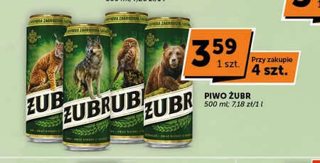 Żubr Szlachetny Mocny Piwo mocne 500 ml