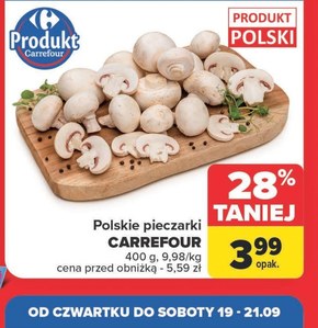 Pieczarki niska cena