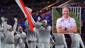 Dawid Kupczyk na ceremonii otwarcia zimowych igrzysk olimpijskich w Soczi niósł polską flagę