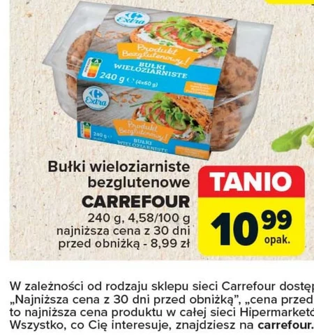 Bułka bezglutenowa Carrefour