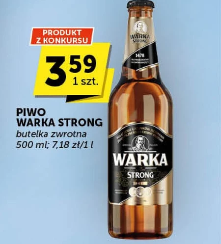 Warka Strong Piwo jasne 500 ml