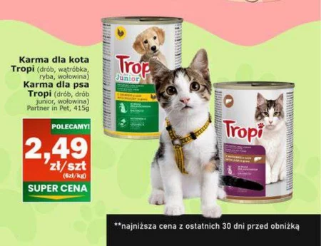 Корм для котів Tropi