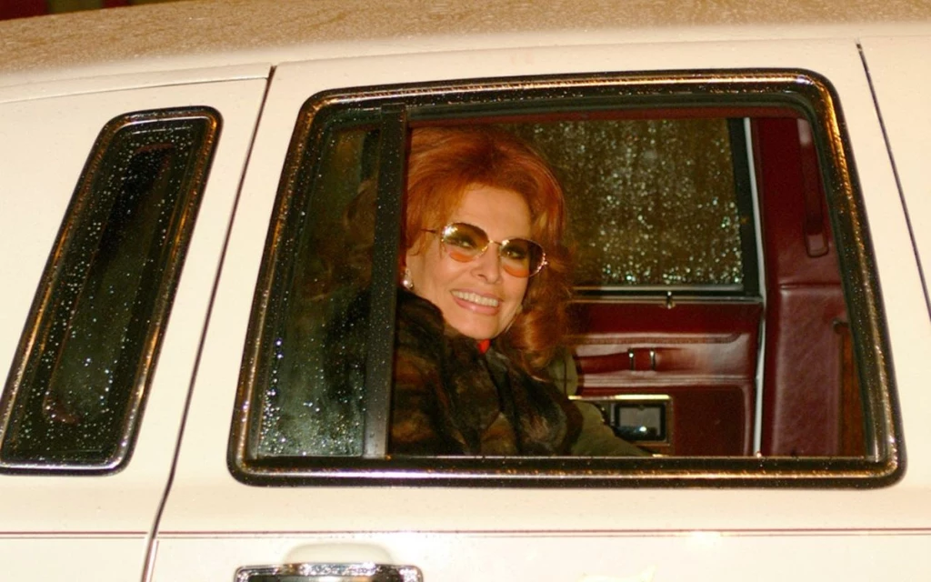 Sophia Loren w Polsce w 2002