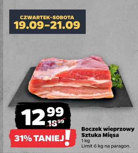 Boczek wieprzowy Sztuka Mięsa