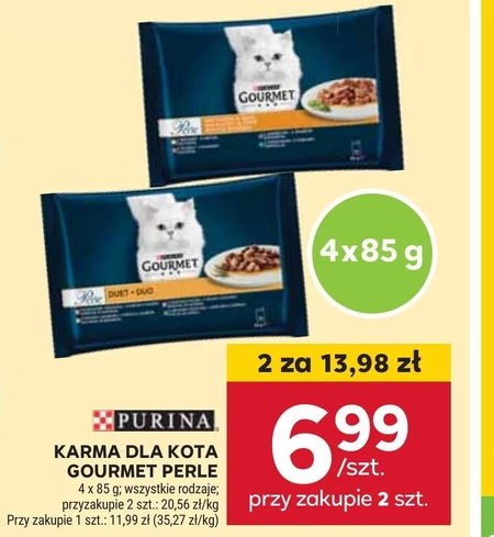 Karma dla kota Gourmet perle