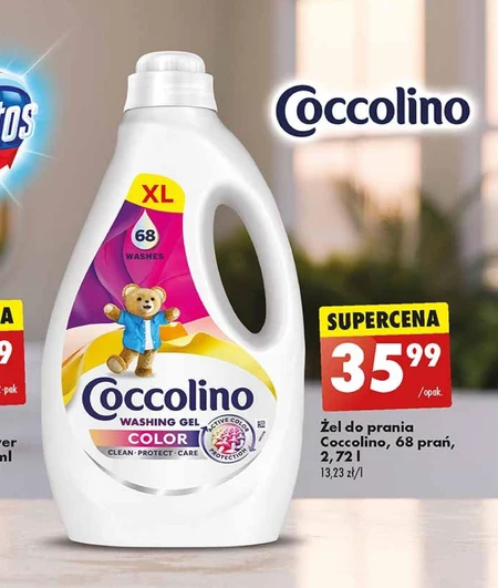 Coccolino XL Żel do prania kolorowych tkanin 2,72 l (68 prań)