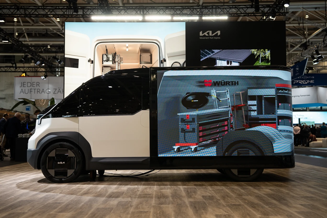 Lekki samochód dostawczy Kii