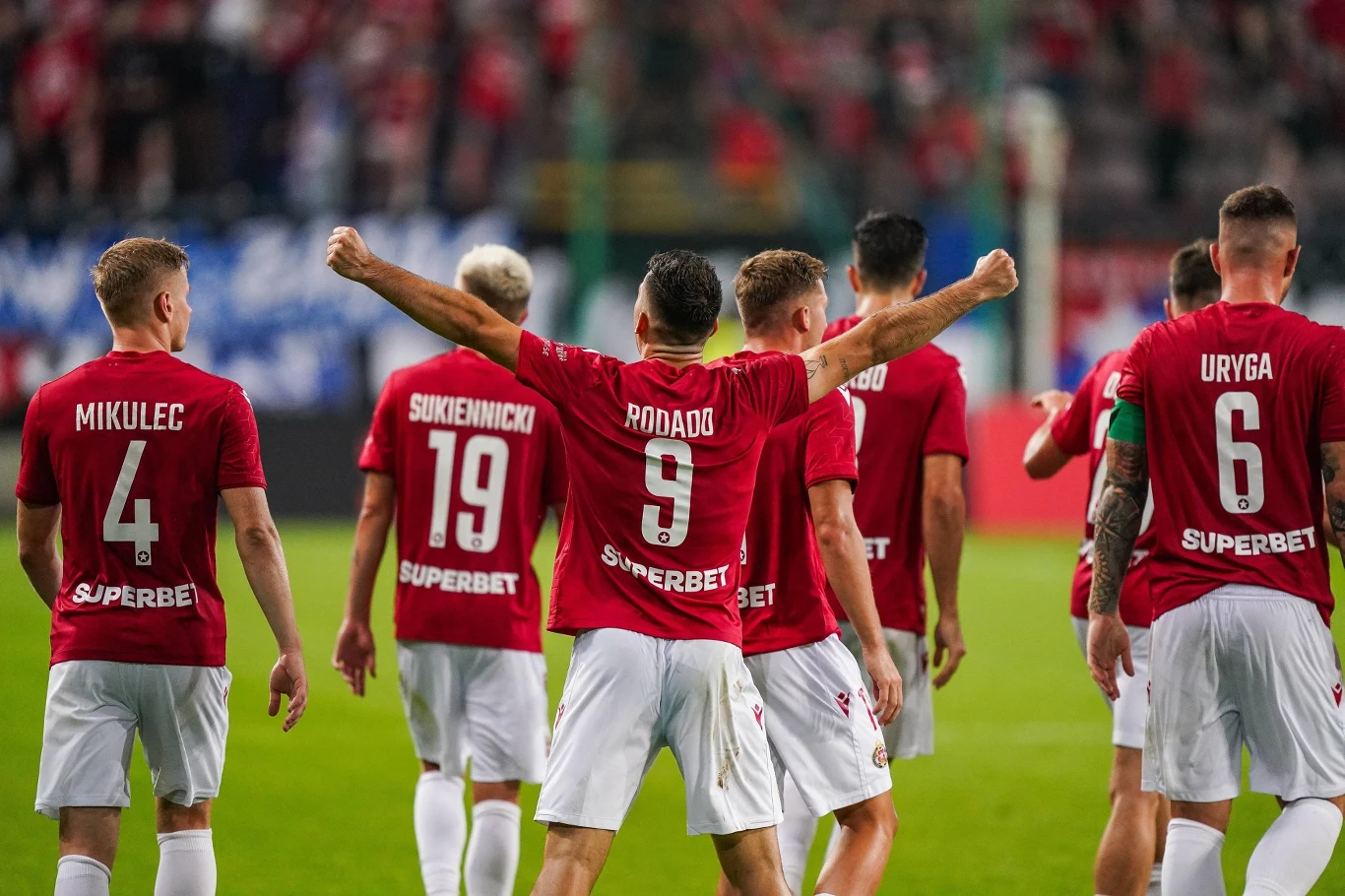 Kadr z meczu Wisła Kraków - Llapi Podujevo (2:0) Kadr z meczu Wisła Kraków - Llapi Podujevo (2:0)